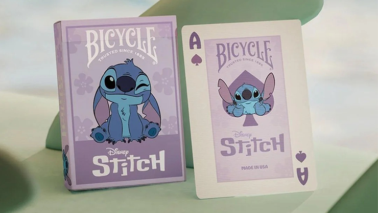 Bicycle Disney Stitch (Purple) Playing Cards by US Playing Card Co