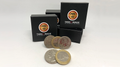 Euro-Dollar Hopping Half (1 Euro and Quarter Dollar) by Tango Magic (ED004)
