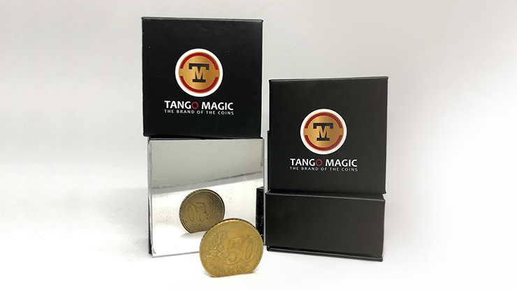 Double Sided Coin (50 cent Euro) by Tango Magic