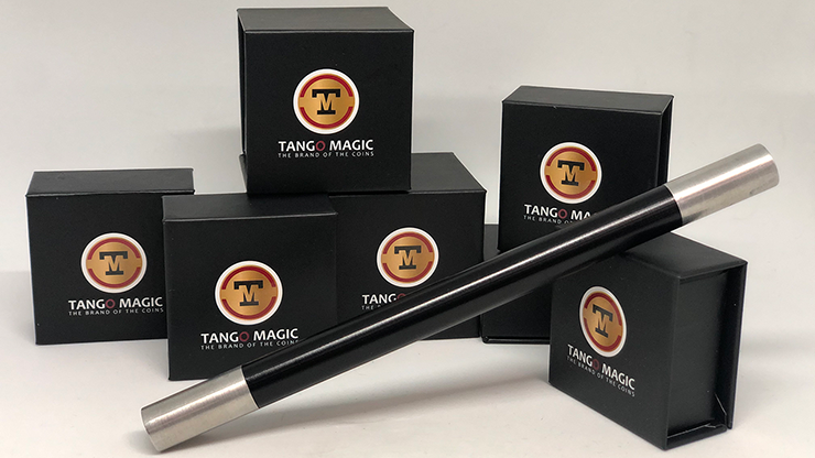 Magic Wand in Black (with silver tips) by Tango (W001)