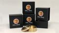 Okito Coin Box (BRASS) (B0028) One Dollar by Tango Magic