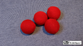 Crochet Balls (Red 1.75 inch) by Mr. Magic