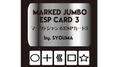 Marked Jumbo ESP Cards (Black) by Tejinaya Magic