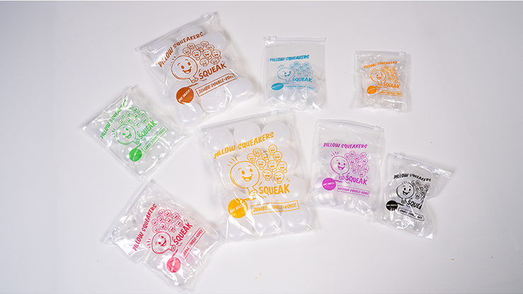 Pillow Squeaker Double Voice (12pk Medium) by Murphys Magic