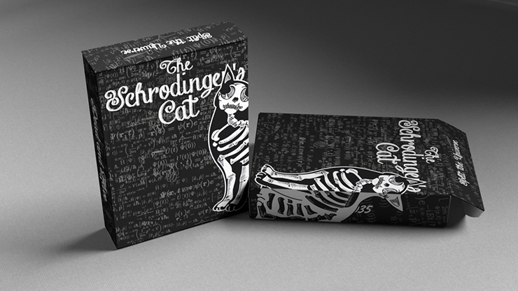 Schrodinger's Cat: Dead Black Edition Playing Cards