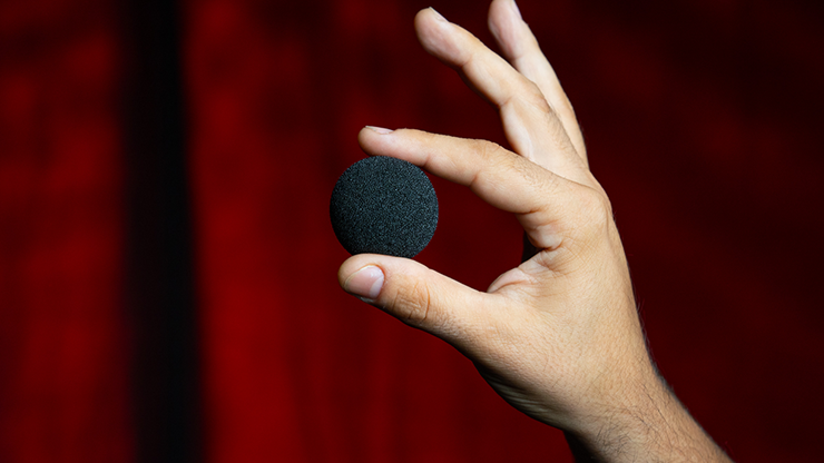 Magic Sponge Balls 50PK BLACK 1.5" by Murphy's Magic