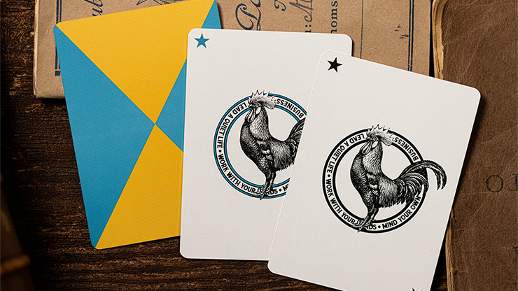Gilded No.13 Table Players Vol.42 Playing Cards by Kings Wild Project