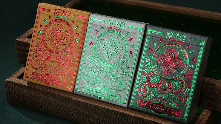 COIPIX (Black) Playing Cards by N2G