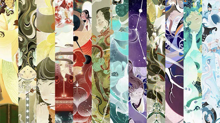 Sagittarius Playing Cards by WohStudio