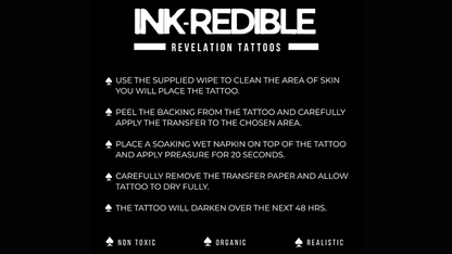 Ink-Redible Revelation Tattoos (Hearts) by Twisted Minds