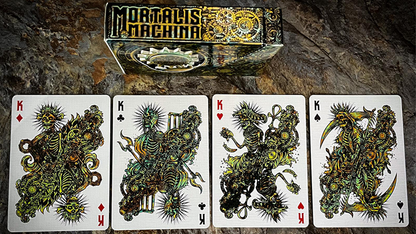 Mortalis Machina Cobalt Standard Edition Playing Cards