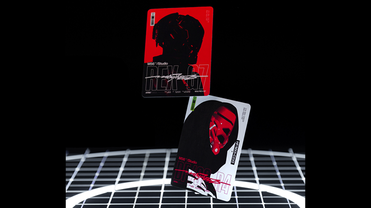 Bicycle Machine56 R-TYPE/2 Black Playing Cards by RunIt Decks