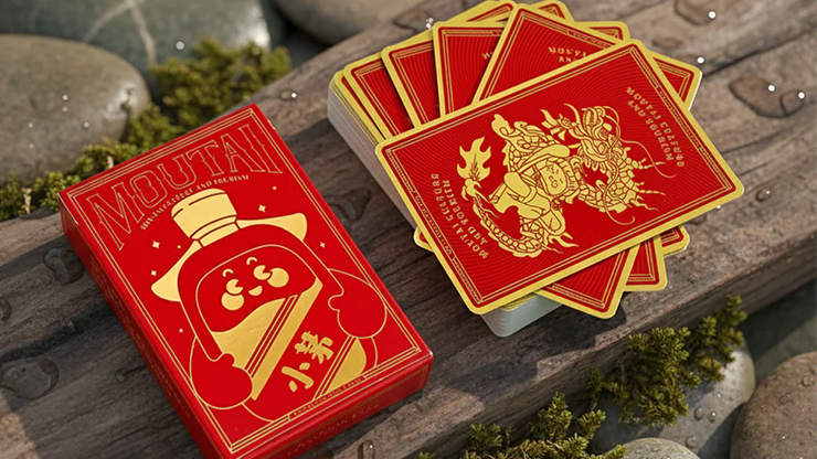 MOUTAI Red Limited Edition (2 Deck Set)  Playing Cards