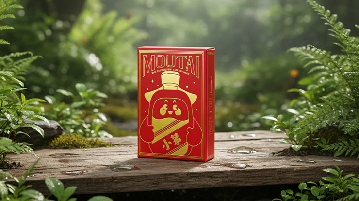 MOUTAI Red Limited Edition (2 Deck Set)  Playing Cards