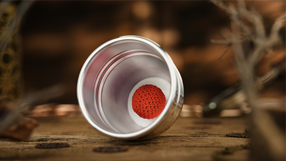 Aluminum Alloy Cups and Balls Matching Chop Cup by TCC Magic