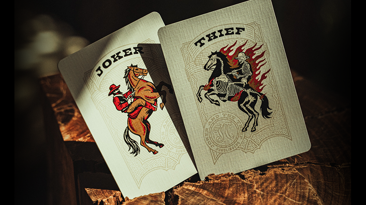 Gunslingers Poker (Blue) Playing Cards