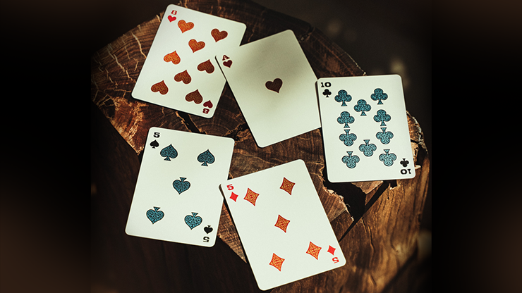 Gunslingers Poker (Blue) Playing Cards