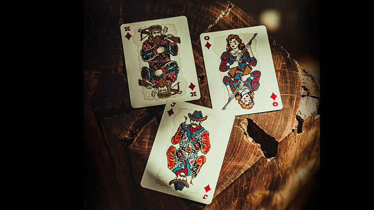 Gunslingers Poker (Blue) Playing Cards