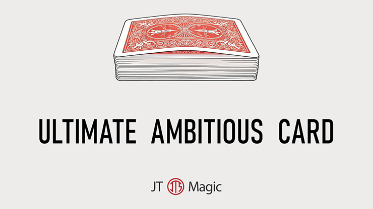 Ultimate Ambitious Card by JT (Blue)