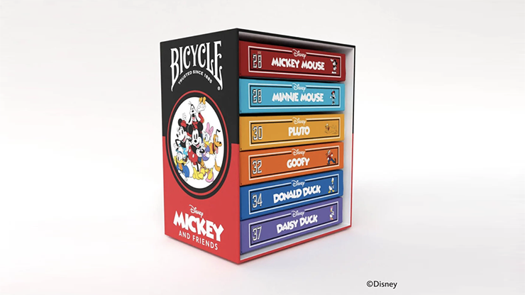 Bicycle Disney Mickey and Friends Box Set by US Playing Card Co
