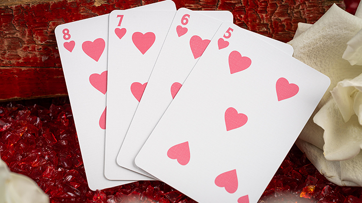 Good Pals Valentine's Pink Playing Cards