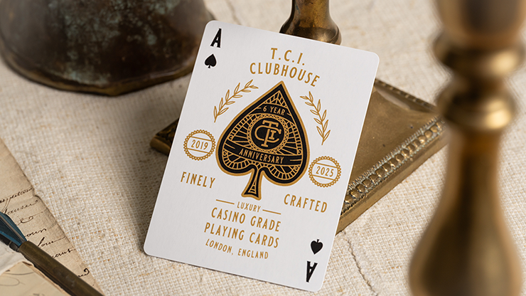 TCI Clubhouse (White) Playing Cards
