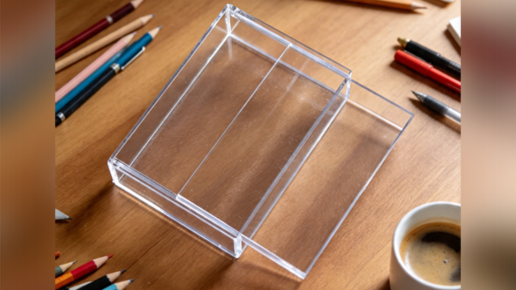 Plexiglass Card Case (1 Deck Case) by MS Magic