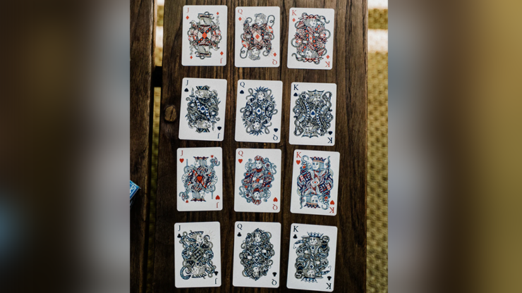 Seafarers: Mediterraneo Blue Edition Playing Cards by Joker and the Thief