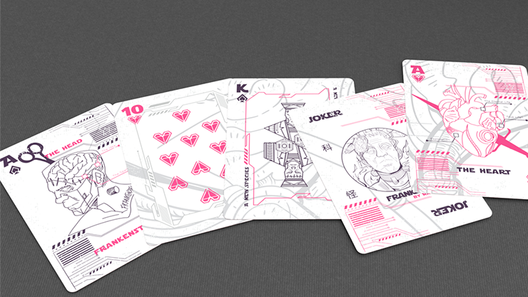 Frankenstein Series Future Edition (Gilded) Playing Cards