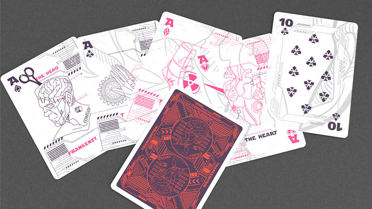 Frankenstein Series Future Edition (Gilded) Playing Cards