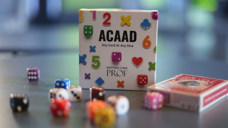 ACAAD - Any Card at Any Dice by Mathieu Cima (Blue)
