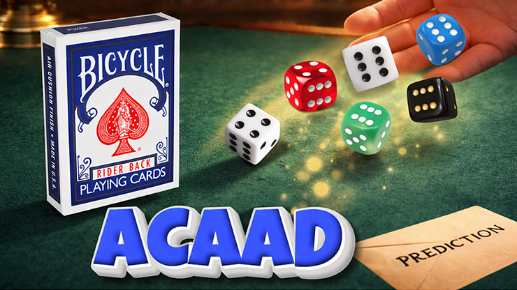 ACAAD - Any Card at Any Dice by Mathieu Cima (Blue)