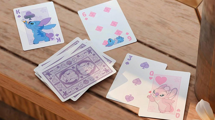 Bicycle Disney Stitch (Purple) Playing Cards by US Playing Card Co