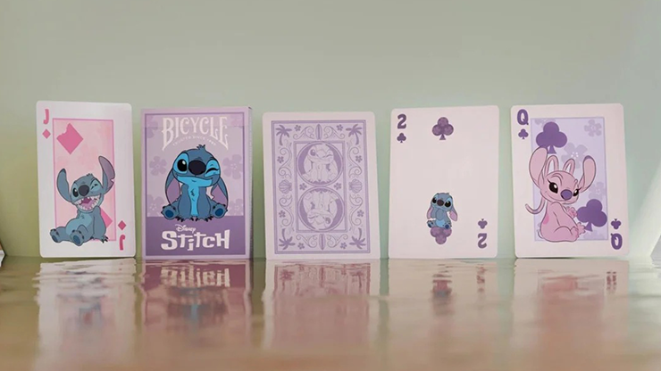 Bicycle Disney Stitch (Purple) Playing Cards by US Playing Card Co