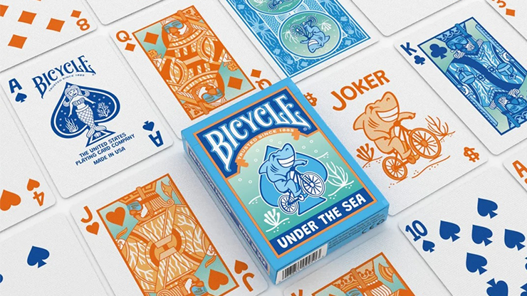 Bicycle Under the Sea Playing Cards by US Playing Card