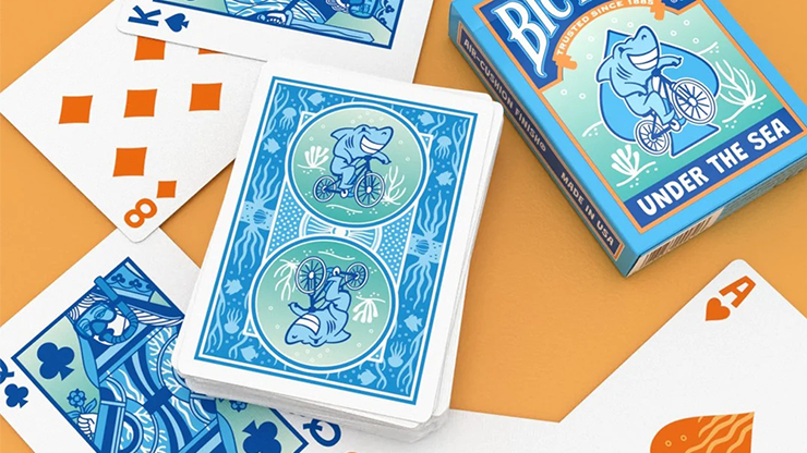 Bicycle Under the Sea Playing Cards by US Playing Card