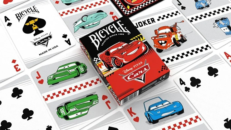 Bicycle Disney Cars Playing Cards by US Playing Card Co