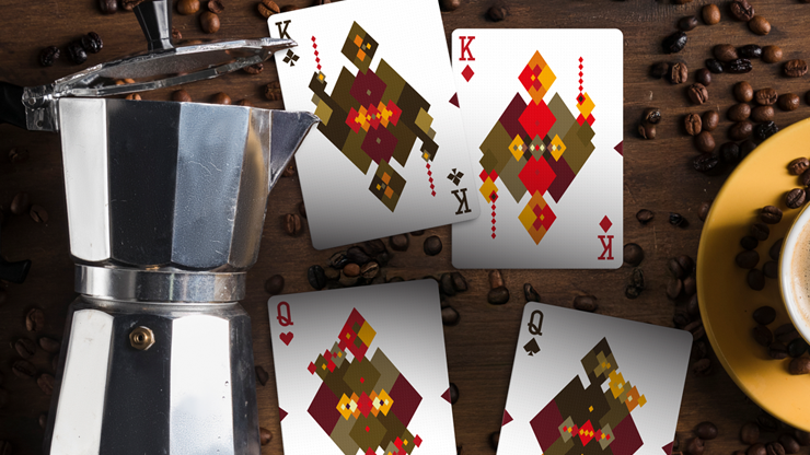 Diamon Playing Cards N° 27 Dark Roast by Dutch Card House Company