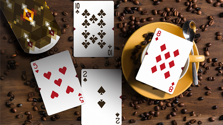 Diamon Playing Cards N° 27 Dark Roast by Dutch Card House Company