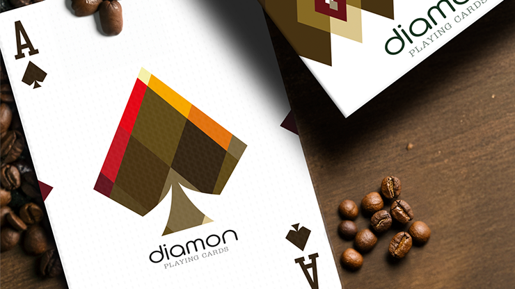 Diamon Playing Cards N° 27 Dark Roast by Dutch Card House Company