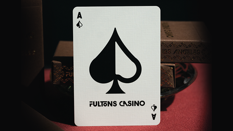 FULTONS CASINO LOS ANGELES PLAYING CARDS