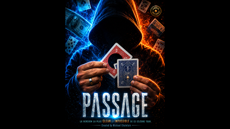 Passage (Blue) by Mickael Chatelain
