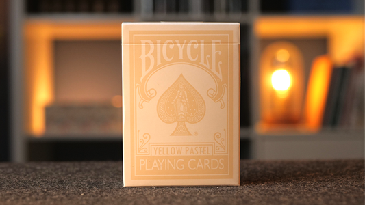 Bicycle Pastel Yellow Playing Cards