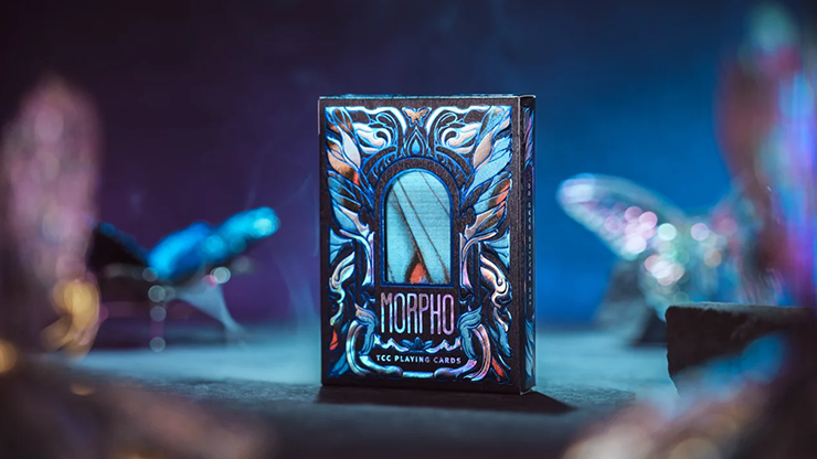 Morpho V2 (Sapphire) Playing Cards by TCC Fashion