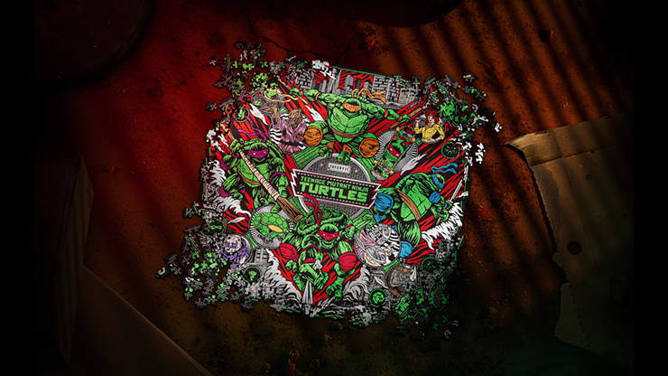 Teenage Mutant Ninja Turtle Jigsaw Puzzle by theory11