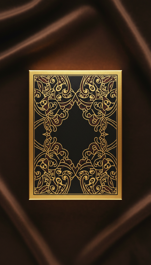 Gilded Card Deck with Gold-Foil Edges