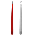 Color Changing and Vanishing Candles (Red to White)