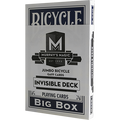 Jumbo Invisible Deck Bicycle (Blue)