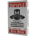 Jumbo Invisible Deck Bicycle (Red)
