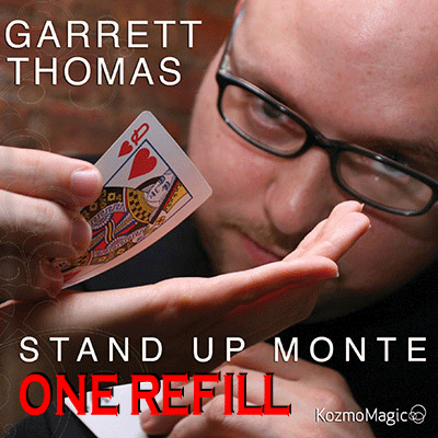 Refill for Stand Up Monte (Bicycle) by Garrett Thomas & Kozmomagic